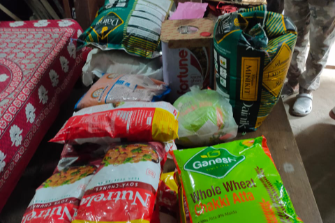 SUPPLY OF FOOD FOR OLD AGE HOME
